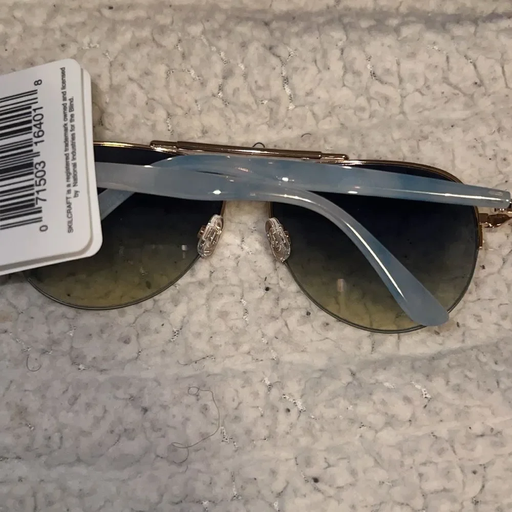 Stylish Gold Aviator type  Sunglasses
